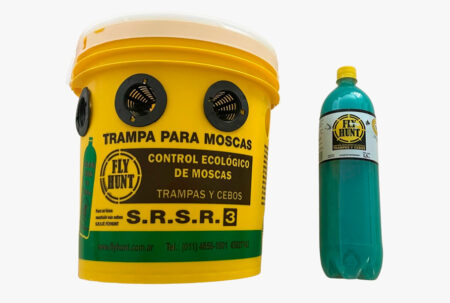 Combo balde atrapa moscas
